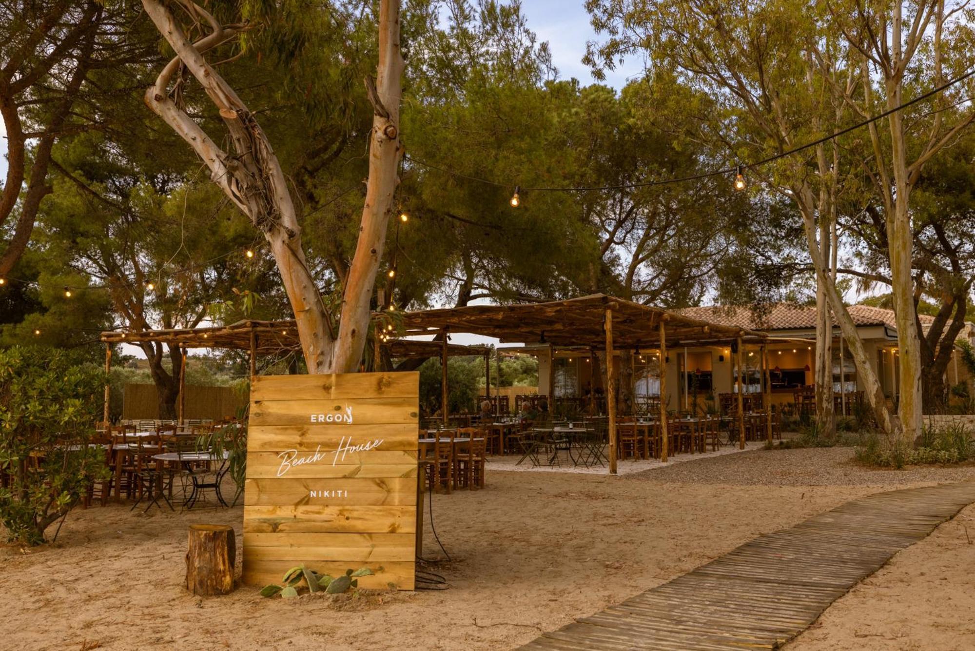 Ergon Beach House Nikiti Nikiti (Sithonia) Exterior foto